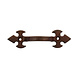 Good in Style Gusseisen Möbelgriff Gotisch 106mm - Rost Good in Style Gusseisen Möbelgriff Gotisch 106mm - Rost