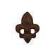 Good in Style Gusseisen Möbelknauf Fleur-de-Lis 56mm - Rost Good in Style Gusseisen Möbelknauf Fleur-de-Lis 56mm - Rost