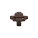 Good in Style Gusseisen Möbelknauf Fleur-de-Lis 56mm - Rost Good in Style Gusseisen Möbelknauf Fleur-de-Lis 56mm - Rost