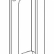 Carlisle Brass Einlassgriff rechteckig - Chrom 102mm Carlisle Brass Einlassgriff rechteckig - Chrom 102mm