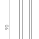 Carlisle Brass Einlassgriff rechteckig - gebürstetes Chrom 102mm Carlisle Brass Einlassgriff rechteckig - gebürstetes Chrom 102mm