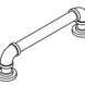 Fingertip Designs Abgerundeter Möbelgriff - 152mm - Kupfer poliert Fingertip Designs Abgerundeter Möbelgriff - 152mm - Kupfer poliert