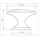 Fingertip Designs Möbelknauf - polierter Kupfer-Finish - 38mm Fingertip Designs Möbelknauf - polierter Kupfer-Finish - 38mm