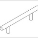 Fingertip Designs Möbelgriff T-Form - 220mm - rostfreier Stahl Fingertip Designs Möbelgriff T-Form - 220mm - rostfreier Stahl