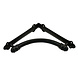 Good in Style Gusseisen Regalträger 140 x 140mm - schwarz Good in Style Gusseisen Regalträger 140 x 140mm - schwarz