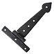 Good in Style Schmiedeeisen Scharnier spitz 161mm - schwarz Good in Style Schmiedeeisen Scharnier spitz 161mm - schwarz