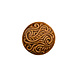 Good in Style Möbelknopf Barock - ockerbraun 42mm Good in Style Möbelknopf Barock - ockerbraun 42mm