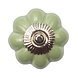 Good in Style Porzellanknauf grüne Blume Good in Style Porzellanknauf grüne Blume
