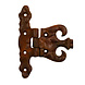 Good in Style Gusseisen Scharnier Schnörkel - Rost Good in Style Gusseisen Scharnier Schnörkel - Rost