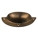 Good in Style Messing Muschelgriff 98mm - antik Good in Style Messing Muschelgriff 98mm - antik