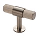 Fingertip Designs Möbelknauf T Modell | Falten | Massives Messing | Satin Nickel Fingertip Designs Möbelknauf T Modell | Falten | Massives Messing | Satin Nickel