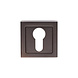 Eurospec Viereckige Schlüsselrosette 52 x 52mm | Mattschwarz Eurospec Viereckige Schlüsselrosette 52 x 52mm | Mattschwarz
