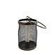 Gifts Amsterdam Windlicht mit Kerzenhalter | Schwarz | Metall 9 x 9 x 13cm Gifts Amsterdam Windlicht mit Kerzenhalter | Schwarz | Metall 9 x 9 x 13cm
