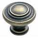 Fingertip Designs Möbelknauf rund 32mm | Antik Messing Fingertip Designs Möbelknauf rund 32mm | Antik Messing