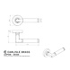 Carlisle Brass Türbeschlagset "Belas" | komplettes Set | Antik Messing Carlisle Brass Türbeschlagset "Belas" | komplettes Set | Antik Messing