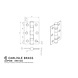 Carlisle Brass Türbeschlagset "Belas" | komplettes Set | Antik Messing Carlisle Brass Türbeschlagset "Belas" | komplettes Set | Antik Messing