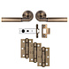 Carlisle Brass Türbeschlagset "Belas" | komplettes Set | Antik Messing Carlisle Brass Türbeschlagset "Belas" | komplettes Set | Antik Messing