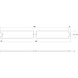Intersteel Zwischenschiene Schiebetürbeschlag 45cm - Rost Intersteel Zwischenschiene Schiebetürbeschlag 45cm - Rost