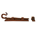 Good in Style Gusseisen Türriegel "Haken" 105mm - Rost Good in Style Gusseisen Türriegel "Haken" 105mm - Rost