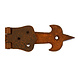 Good in Style Gusseisen Scharnier Fleur-de-Lis 145 x 42mm - Rost Good in Style Gusseisen Scharnier Fleur-de-Lis 145 x 42mm - Rost