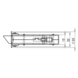 Eurospec Einsteckschloss 79mm - einfach | Chrome Eurospec Einsteckschloss 79mm - einfach | Chrome