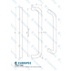 Eurospec "Steelworx" Stangengriff | 469mm | Mattschwarz | Edelstahl Eurospec "Steelworx" Stangengriff | 469mm | Mattschwarz | Edelstahl