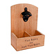 Gifts Amsterdam Bierträger mit Öffner "Two beers" | Holz | 16 x 9 x 22cm Gifts Amsterdam Bierträger mit Öffner "Two beers" | Holz | 16 x 9 x 22cm