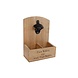 Gifts Amsterdam Bierträger mit Öffner "Two beers" | Holz | 16 x 9 x 22cm Gifts Amsterdam Bierträger mit Öffner "Two beers" | Holz | 16 x 9 x 22cm