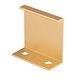 Fingertip Designs Griffleiste 40 x 40mm | Satin Messing Fingertip Designs Griffleiste 40 x 40mm | Satin Messing