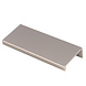 Fingertip Designs Griffleiste 40 x 100mm | Satin Nickel Fingertip Designs Griffleiste 40 x 100mm | Satin Nickel