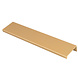 Fingertip Designs Griffleiste 40 x 200mm | Satin Messing Fingertip Designs Griffleiste 40 x 200mm | Satin Messing