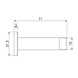 Ludlow Foundries Wandtürstopper | Chrome poliert Ludlow Foundries Wandtürstopper | Chrome poliert