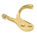 Carlisle Brass Garderobenhaken "Victoria" | Messing poliert | Duo Carlisle Brass Garderobenhaken "Victoria" | Messing poliert | Duo