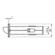 Eurospec Einsteckschloss 66mm | Antik Messing Eurospec Einsteckschloss 66mm | Antik Messing