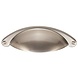 Fingertip Designs Muschelgriff 104mm | Satin Nickel Fingertip Designs Muschelgriff 104mm | Satin Nickel