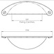 Fingertip Designs Muschelgriff 104mm | Zinn-Effekt Fingertip Designs Muschelgriff 104mm | Zinn-Effekt