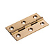 Fingertip Designs 2x Möbelscharnier 64mm | Satin Messing Fingertip Designs 2x Möbelscharnier 64mm | Satin Messing