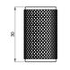 Fingertip Designs Möbelknauf Rund "Knurled" | Massives Messing | Anthrazit Fingertip Designs Möbelknauf Rund "Knurled" | Massives Messing | Anthrazit