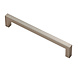 Fingertip Designs Eckiger Möbelgriff - 160mm | Satin Nickel Fingertip Designs Eckiger Möbelgriff - 160mm | Satin Nickel