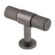 Fingertip Designs Möbelknauf "Knurled" T-Modell 50mm | Anthrazit Fingertip Designs Möbelknauf "Knurled" T-Modell 50mm | Anthrazit