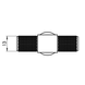 Fingertip Designs Möbelknauf "Knurled" T-Modell 50mm | Anthrazit Fingertip Designs Möbelknauf "Knurled" T-Modell 50mm | Anthrazit