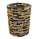 Gifts Amsterdam 3R Teelichthalter "Marjan" L | Schwarz & Gold | 7 x 7 x 8cm Gifts Amsterdam 3R Teelichthalter "Marjan" L | Schwarz & Gold | 7 x 7 x 8cm