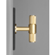 Carlisle Brass Möbelknauf "Knurled" T-Modell 50mm | Satin Messing Carlisle Brass Möbelknauf "Knurled" T-Modell 50mm | Satin Messing