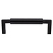 Messtique Möbelgriff 103mm | Mattschwarz Messtique Möbelgriff 103mm | Mattschwarz