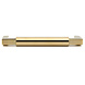 Messtique Möbelgriff 103mm | Messing poliert - unlackiert Messtique Möbelgriff 103mm | Messing poliert - unlackiert