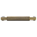 Messtique Möbelgriff "Knurled" 103mm | Antik Messing Messtique Möbelgriff "Knurled" 103mm | Antik Messing