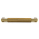 Messtique Möbelgriff "Knurled" 103mm | Messing poliert - lackiert Messtique Möbelgriff "Knurled" 103mm | Messing poliert - lackiert