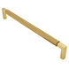Messtique Möbelgriff "Knurled" 207mm | Messing poliert - lackiert Messtique Möbelgriff "Knurled" 207mm | Messing poliert - lackiert