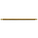 Messtique Möbelgriff "Knurled" 306mm | Messing poliert - lackiert Messtique Möbelgriff "Knurled" 306mm | Messing poliert - lackiert