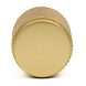 Messtique Möbelknopf Knurled mini | 18mm | Messing poliert - lackiert Messtique Möbelknopf Knurled mini | 18mm | Messing poliert - lackiert